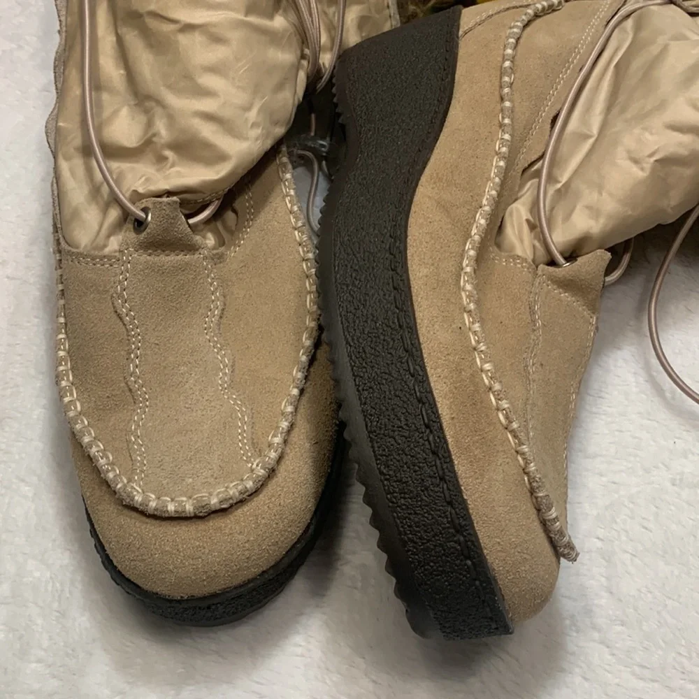 🌹 FLASH SALE 🔥Vintage Steve Madden Sequall - Like New Suede & Nylon Boots